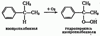 Изопропилбензол окисление