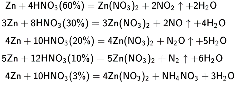 Цинк и азот реакция. Цинк плюс разбавленная азотная кислота. Взаимодействие цинка с азотной кислотой. ZN hno3 разб. ZN С азотной кислотой.