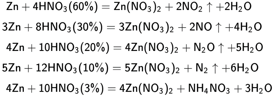 Тесты no2 no3. Цинк плюс разбавленная азотная кислота. Магний плюс азотная кислота концентрированная. Рисунок взаимодействие цинка с кислотой.
